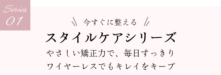 01 スタイルケアシリーズ