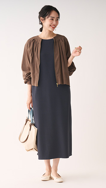 タックシアーブルゾン