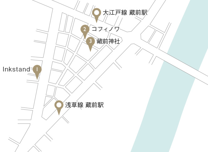 蔵前～浅草橋マップ