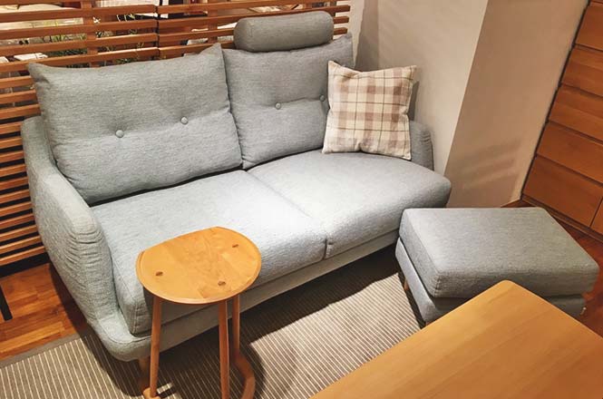 新宿店】ファッショナブルでかわいらしいソファ|KEYUCA
