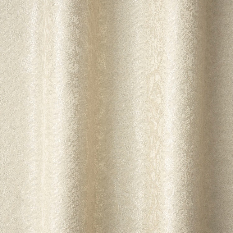 【WEB限定】オーナメントレース（ベージュ）｜カーテン