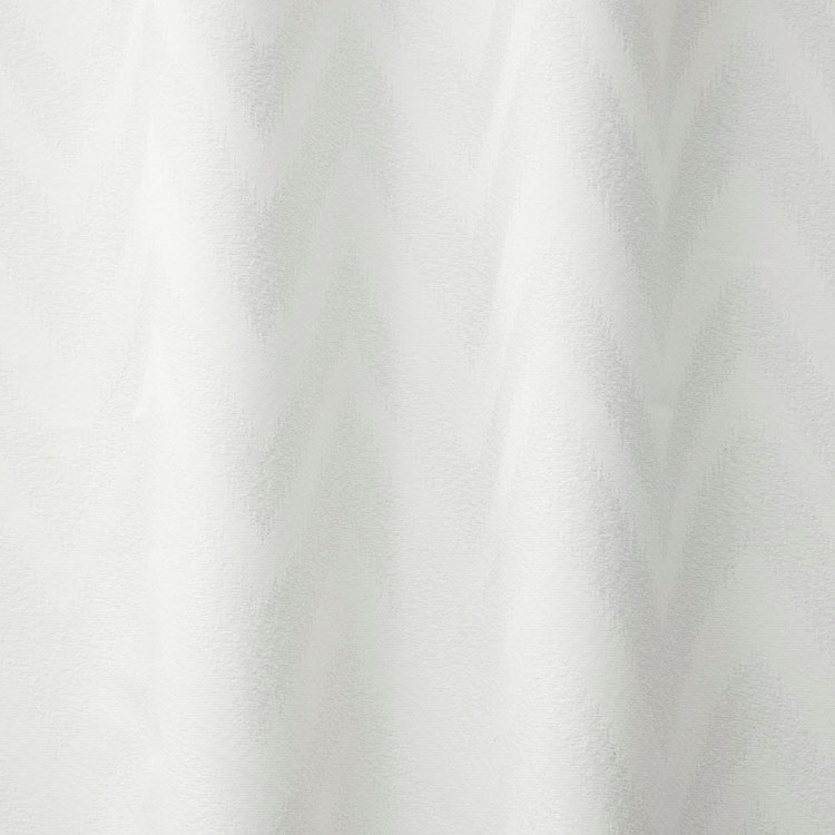 【WEB限定】幾何学ヘリンボーン（ホワイト）｜カーテン