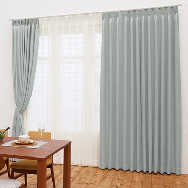 【WEB限定】Yuragi（ブルーグレー）｜カーテン