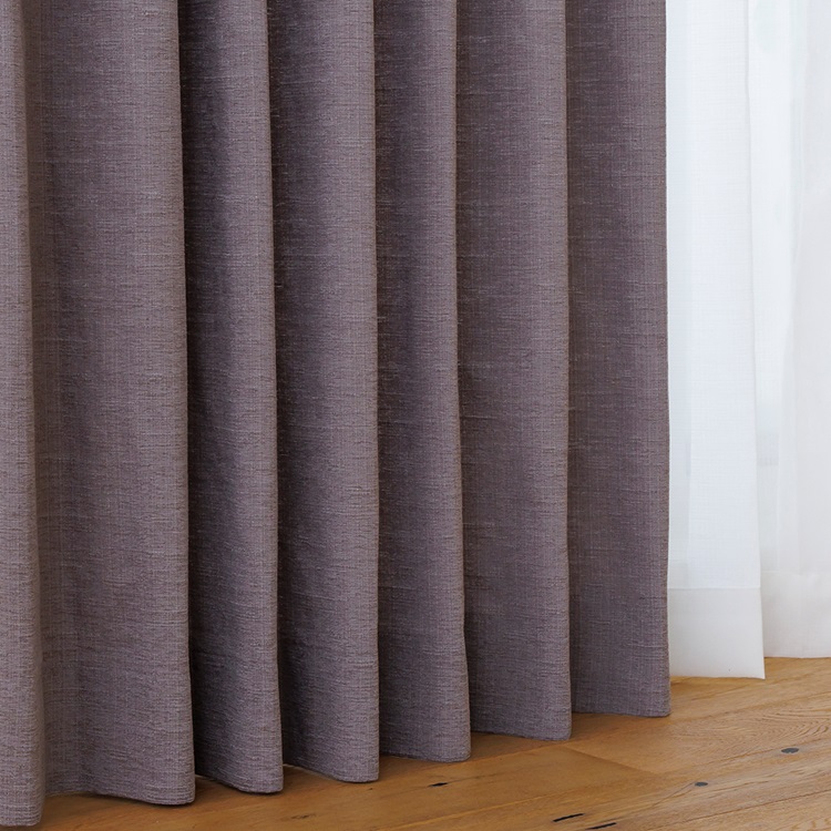 非遮光シェニールタッチ（グレー）｜カーテン