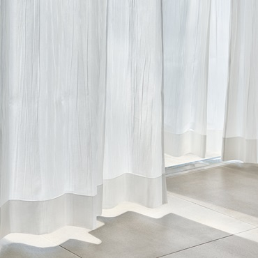 FuwakaruボイルII（ホワイト）｜カーテン