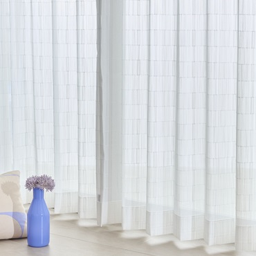 カットジャカードライン（ホワイト）｜カーテン