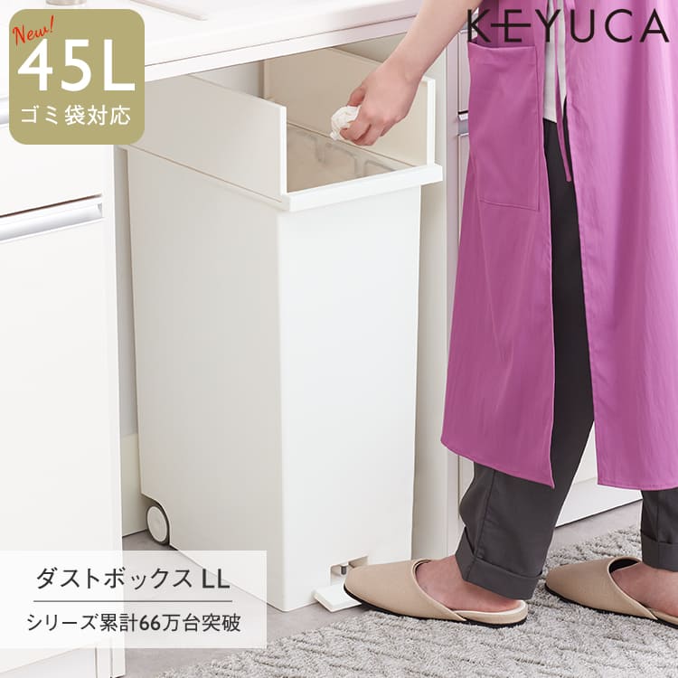 KEYUCA ケユカ 27L ダストボックス ゴミ箱 2個セット - ごみ箱