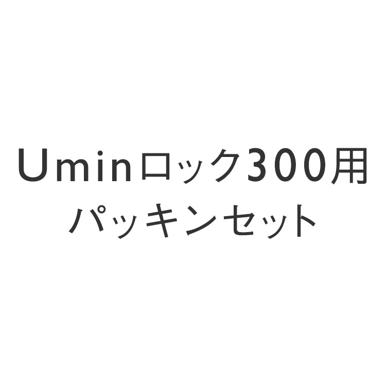 Uminロック300　専用パッキンセット
