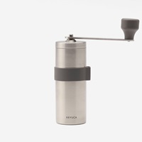 ステンレス コーヒーミル 約120ml ダークグレー