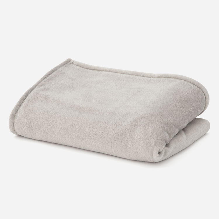 【特別価格】洗える抗菌発熱 軽い薄手毛布 シングル