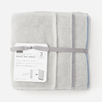 抗菌防臭towel bar towel 3枚セット