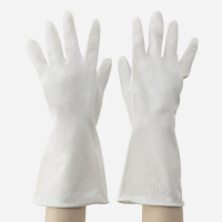 やわらかビニール手袋薄手 ホワイト