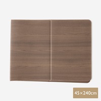 拭けるキッチンマット木目 抗菌 防カビ 45×240cm