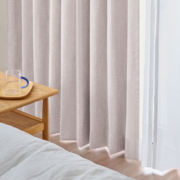 遮光1級｜快眠空間サポート完全遮光ナチュラル（アイボリー）｜カーテン