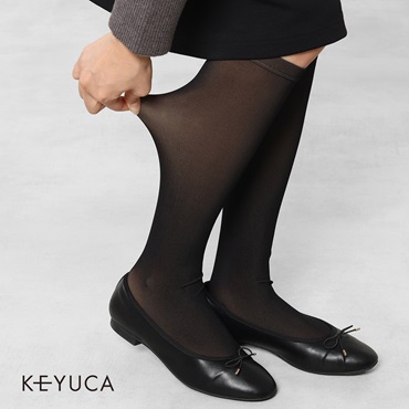 d 薄見えフェイク靴下 60デニール ブラック|ソックス|靴下
