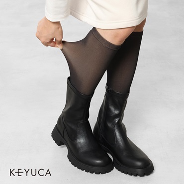 d 薄見えフェイク靴下 130デニール ブラック|ソックス|靴下