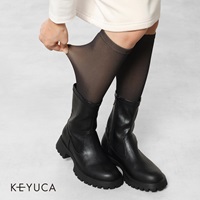 d 薄見えフェイク靴下 130デニール ブラック|ソックス|靴下