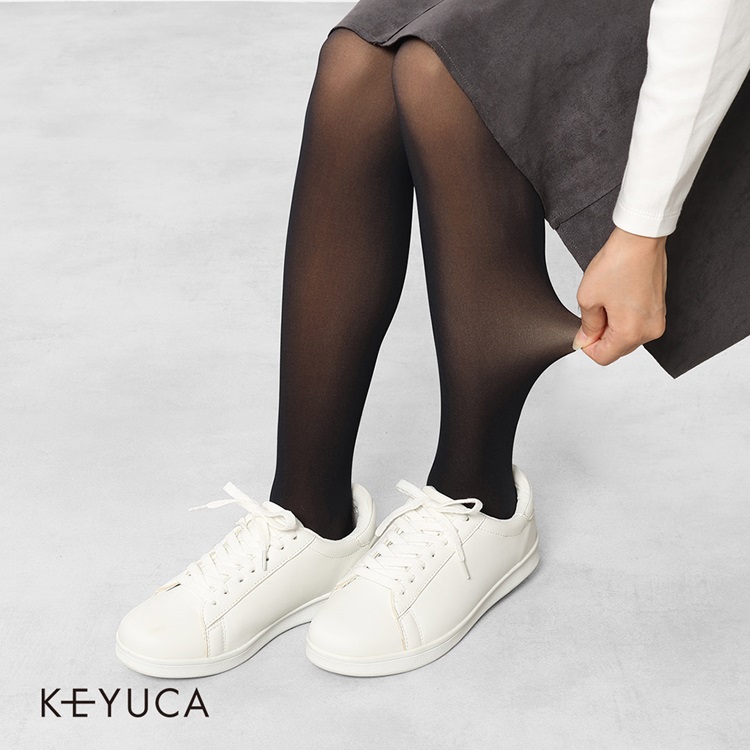 d 薄見えフェイクタイツ 60デニール ブラック