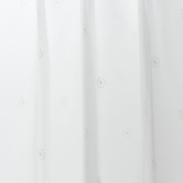 【WEB限定】刺繍ハナ｜カーテン