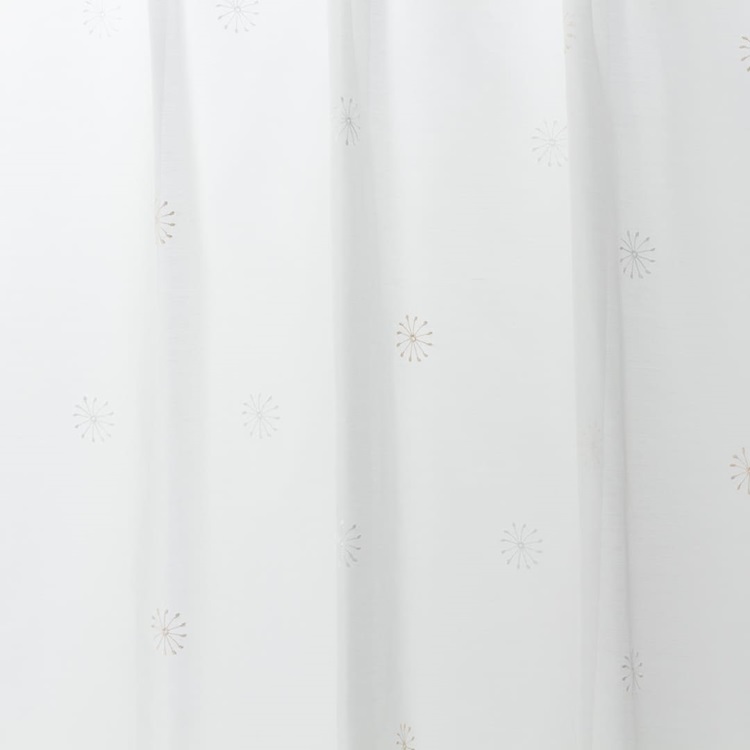 【WEB限定】刺繍ハナ｜カーテン