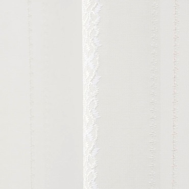 【WEB限定】防炎花鎖クリンプミラー（ホワイト）｜カーテン