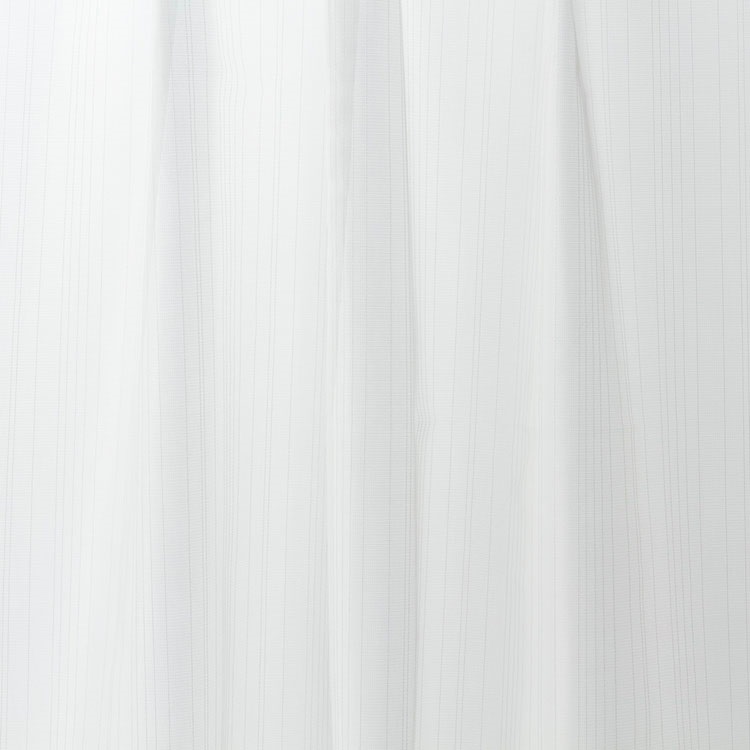 【WEB限定】多機能ストライプ（グレー）｜カーテン