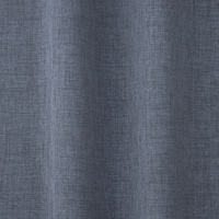 遮光2級｜防炎ざっくり遮光無地（ネイビーブルー）｜カーテン