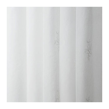 刺繍プティフルール（ホワイト）|カーテン