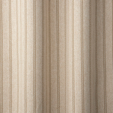 遮光2級｜無地調ストライプ（ベージュ）｜カーテン