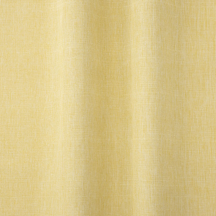 防炎麻調非遮光（イエロー）｜カーテン