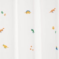 刺繍恐竜｜カーテン