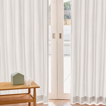 光を届ける超遮熱ドレープ無地（ホワイト）｜カーテン