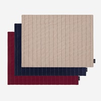 ラインステッチ綿ランチョン