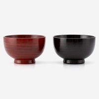 【山中塗】食洗天然木丸椀