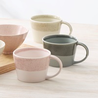 【美濃焼】砂目掛分けマグ