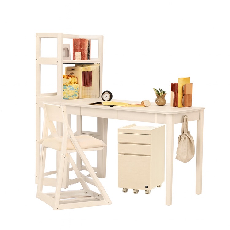 【お買い得キャンペーン～12月21日（日）まで】トルテシリーズ4点セット（デュアルラック）【ピースラグプレゼント・さくら】(ホワイト／DR)