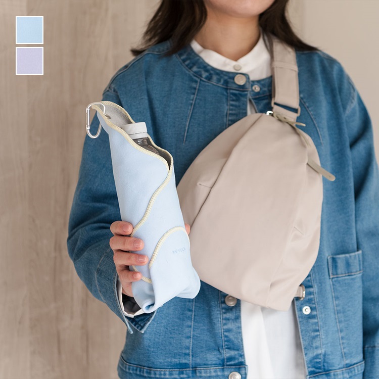 カラビナ付き巻くだけ保冷クロス 30×30cm