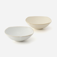 【特別価格】[美濃焼] まるかくボウル 16cm