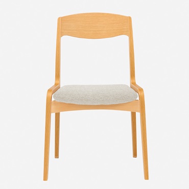 トラモンテ チェア(ナチュラル/ライトグレー)