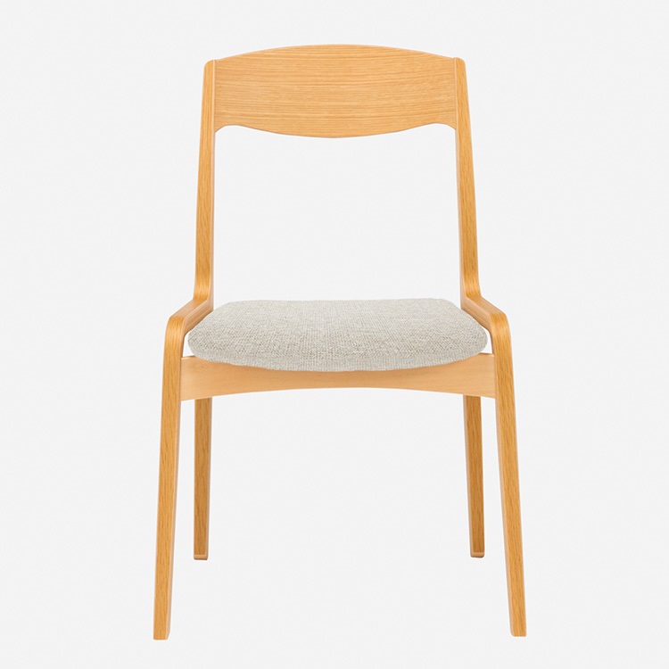 トラモンテ チェア(ナチュラル/ライトグレー)