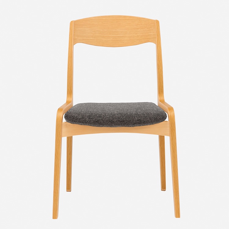 トラモンテ チェア(ナチュラル/チャコールグレー)