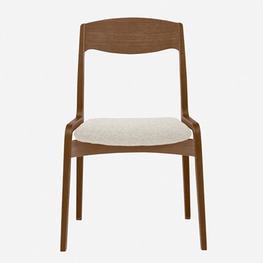 トラモンテ チェア(ウォルナット/ライトグレー)