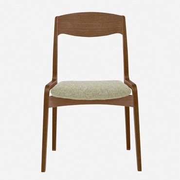 トラモンテ チェア(ウォルナット/グリーン)