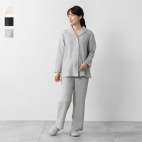 ケユカナイトウェア あたたか綿キルトガーゼセットアップ