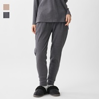 ケユカリラックスウェア 起毛リブジョガーパンツ