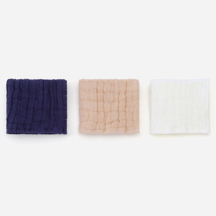 [日本製 泉州] HCT ハンカチタオル ふわふわ5重ガーゼ 約25×25cm