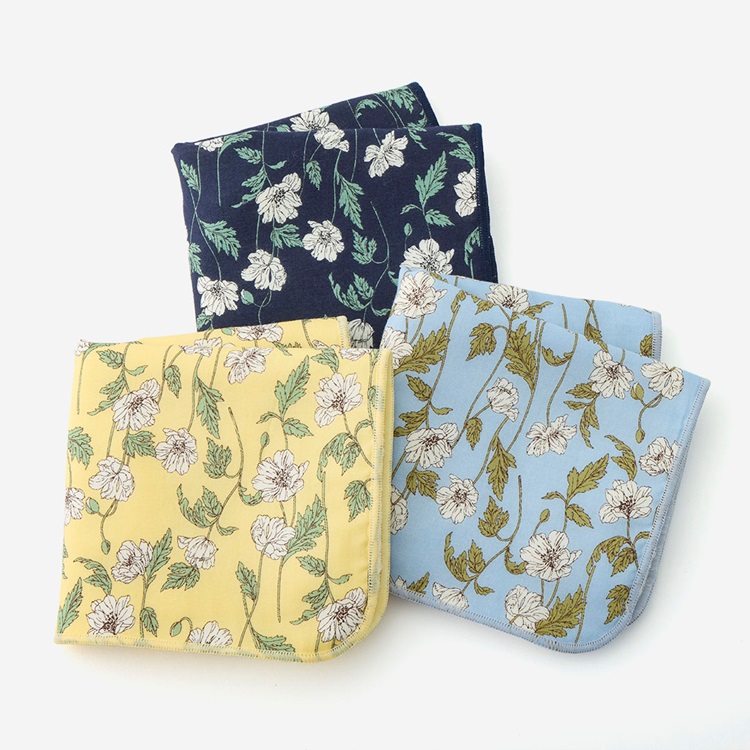 ハンカチタオル ポピー 22×22cm