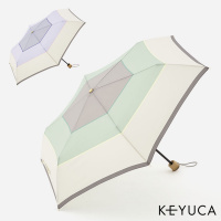 【～6/16（日）期間限定価格】折畳傘 晴雨兼用ナノ撥水マルチボーダー