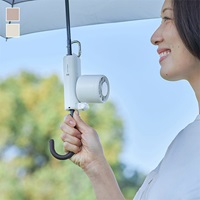 日傘にもつけられるひんやりペルチェハンディファン（LCAF037）