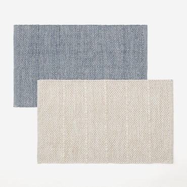 インド綿マット 45×75cm サンド